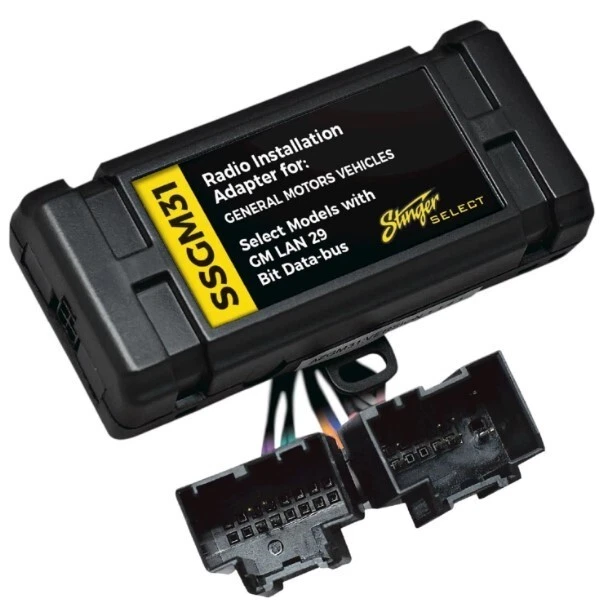 Stinger 4 Select GM SSGM31 Radio Replacement Interface Installation Adapter