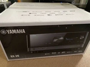 YAMAHA RX-V6A 7.1-Channel AV Receiver BLACK mirror finish Atmos/DTS:X/4K120Hz - Picture 1 of 4