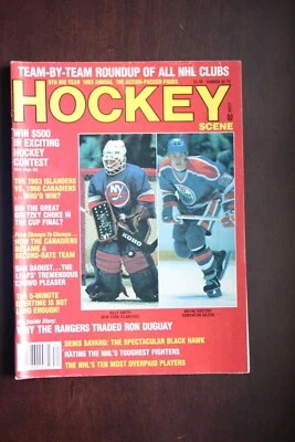 Magazine - Hockey Scene - Winter 1983 - Gretzky / Smith Cover - Image 1 of 2