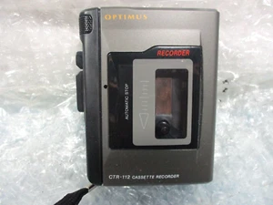 Vintage Radio Shack Optimus CTR-112 Cassette Recorder - Picture 1 of 9