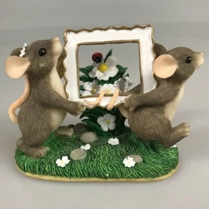 Charming Tails Picture Perfect Frame Flowers Spring Summer Artist Dean Griff - Picture 1 of 7