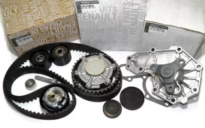 DEPHASER PULLEY & TIMING BELT KIT & WATER PUMP RENAULT CLIO II 2.0 16V 172/182 - Picture 1 of 6