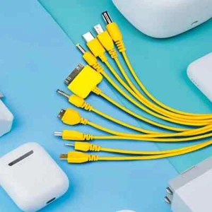 Multifonction 10 IN 1 Chargement Câble, Téléphone Portable USB C, Micro, Psp - Photo 1 sur 9