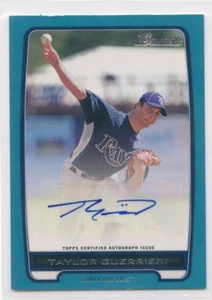 Bowman Prospect 2012 autógrafo azul automático Taylor Guerrieri 042/500 Rays *52513 - Imagen 1 de 1