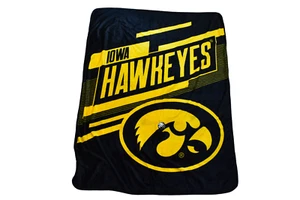 Northwest NCAA Iowa Hawkeyes Oversized Silk Touch Throw Blanket New 55" x 70" - Picture 1 of 7