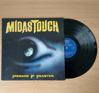 MIDAS TOUCH – Presage Of Disaster (Black Vinyl) - Image 1 of 4