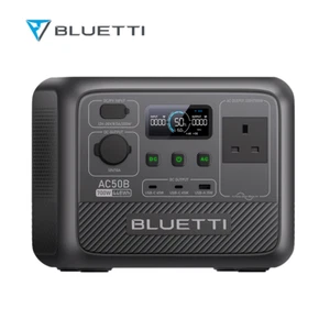 BLUETTI AC50B 448Wh Portable Power Station 700W LiFePo4 Battery for Road Trip - Picture 1 of 10