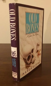 1987 "OLD BONES" by Aaron Elkins *SIGNED* - Imagen 1 de 12