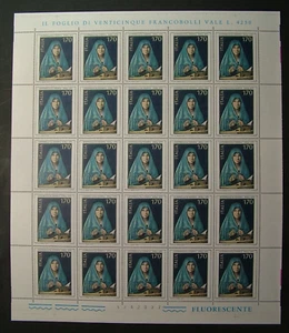 1979 Italy Antonello Da Messina 170 Lire Full Sheet MNH - Picture 1 of 1