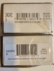 2024 P&D BU American Innovation Dollar ROLL SET US Mint - Bild 1 von 2