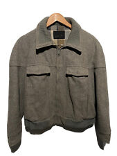 Vtg Wool JC Penny Mens Coat Size M/L Plaid Flannel Lined