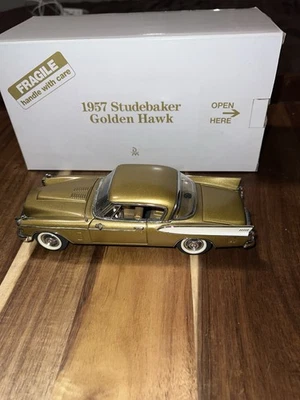 Franklin mint 1:24 1957 Studebaker Golden Hawk - Image 1 of 4