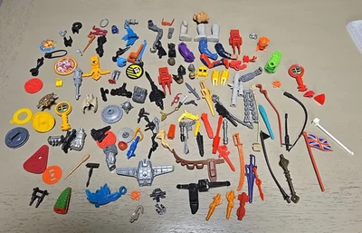 VINTAGE LOT of MOTU ACCESSORIES/WEAPONS -(#1) 134 PIECES - Image 1 of 4