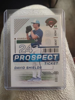 Boleto Panini Donruss Rated Prospects David Shield 2025 Foto 1 de 2