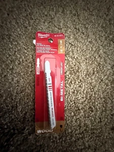 Milwaukee 48-42-5311 4In 10Tpi Bi-Metal Jigsaw Blades 5Pk - Picture 1 of 1