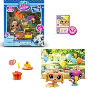 Littlest Pet Shop Series 2 Petfluencer Garden Party Set Bobblehead w/Accessories - Picture 1 of 8