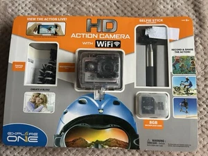 Explore One HD Action Camera w/ WiFi & Accessories included Waterproof Case - Picture 1 of 1