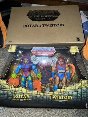Nuevo con caja de correo 2014 ROTAR VS TWISTOID 2 figuras MOTUC Classics Foto 1 de 4