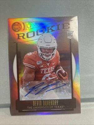2020 Legacy Rookies Premium Penmanship Silver Devin Duvernay #192 Rookie Auto RC - Image 1 of 2