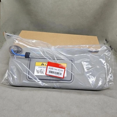 OEM HONDA Left Driver Side Tan Sun Visor For Accord 08-12 w/Light New - Image 1 of 4