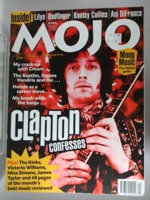 Eric Clapton Cover Kinks Ani DiFranco Lilys Badfinger MOJO 1998 James Taylor - Image 1 of 4
