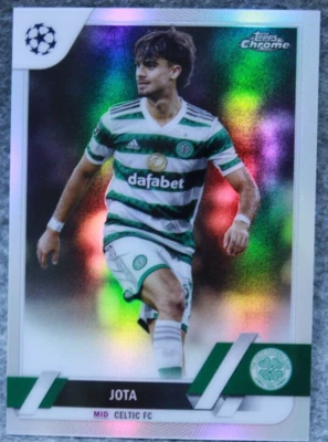 2022-23 Topps Chrome UEFA UCC Jota Refractor #17 - Image 1 of 2