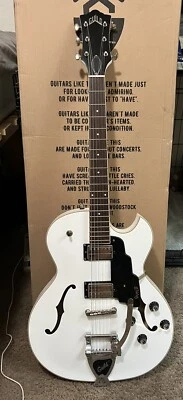 Guild Starfire I SC Guild Vibrato Tailpiece Semi-Hollow Guitar Snow Crest White - Image 1 of 4