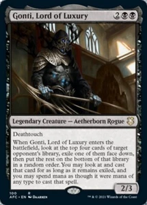 GONTI, LORD OF LUXURY mtg NM Commander Forgotten Realms 1 Rare - Picture 1 of 1