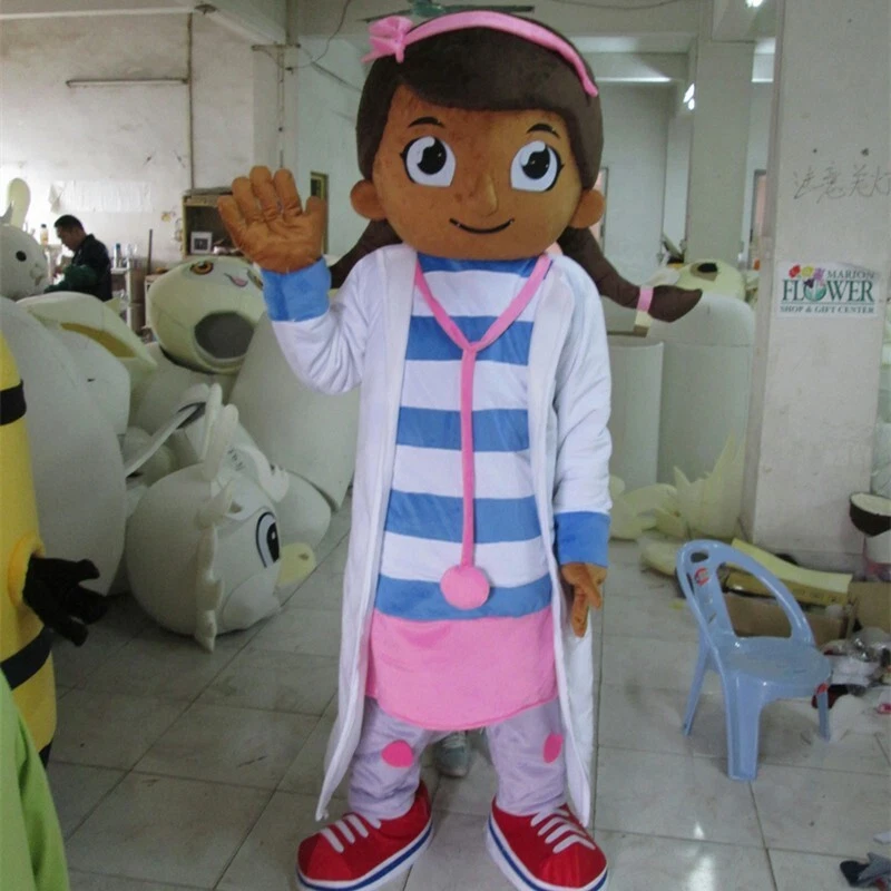 Disfraz de mascota de doctores traje de personaje adulto Foto 1 de 3