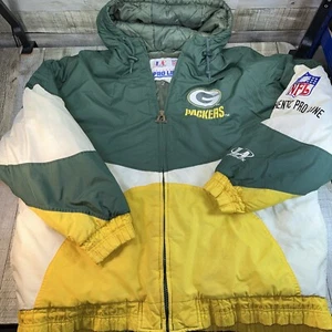 Men’s Vintage Logo Athletics Green Bay Jacket 90S Extra Large - Picture 1 of 11