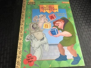 Vintage Disney Der Glöckner von Notre Dame Malbuch - Quasimodos Alphabet - Bild 1 von 4