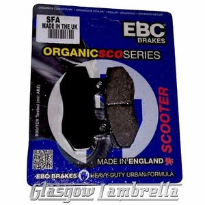 Scomadi TL 50 125 200 FRONT DISC BRAKE PADS EBC High Performance Made in UK - Picture 1 of 1