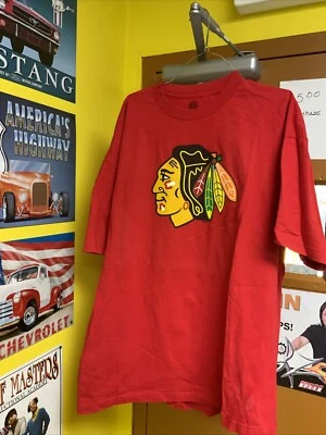 Camiseta roja de hockey Chicago Blackhawks Patrick Sharp #10 NHL talla 2XL Foto 1 de 4