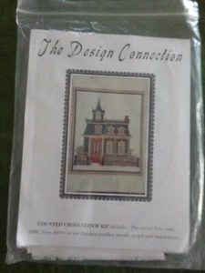 The Design Connection Cross Stitch Kit "Victorian House" K7-411 - Picture 1 of 2
