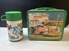 Vintage Aladdin 1975 Drag Strip Lunch Box With Thermos. Complete. No Reserve.
