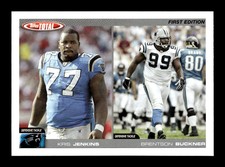 2004 Topps Total Kris Jenkins / Brentson Buckner First Edition  #225