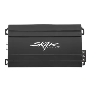 SKAR AUDIO SK-M4004D 400 WATT RMS 4 CHANNEL CLASS D ULTRA COMPACT CAR AMPLIFIER - Picture 1 of 6