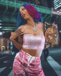 MERCEDES MONÉ Sasha Banks WWE 8x10 Photo Photograph - Picture 1 of 1