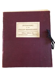 Interiors of the Italian Renaissance Early Century Issuance w/58 of 60 Plates - Picture 1 of 9