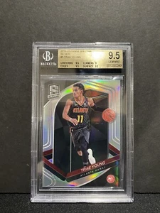 2019 Spectra Trae Young Black Jersey Variation Silver #5 BGS 9.5 - Picture 1 of 2