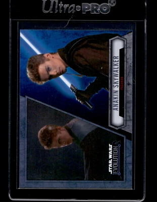 2016 Topps Star Wars Evolution - Blue Lightsaber #2 Anakin Skywalker - Image 1 of 2