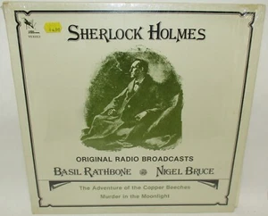 Basil Rathbone, Nigel Bruce - Sherlock Holmes Original Radio Broadcasts (LP) '76 - Bild 1 von 4