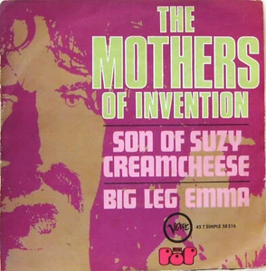 FRANK ZAPPA & MOTHERS OF INVENTION "SON OF SUZY CREAMCHEESE" 7' France n/mint - Bild 1 von 4