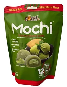 Royal Family Mochi – Matcha, Maple, Tiramasu or Strawberry (12 Piece p/pk.) - Picture 1 of 9