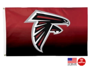 Atlanta Falcons FLAG 3X5 Man Cave 3 x 5 Banner Football New USA Tailgating Flags - Picture 1 of 10