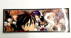 Calcomanía de coche SCHOOL OF THE DEAD SLAP 8"" x 3"" pulgadas - Imagen 1 de 5