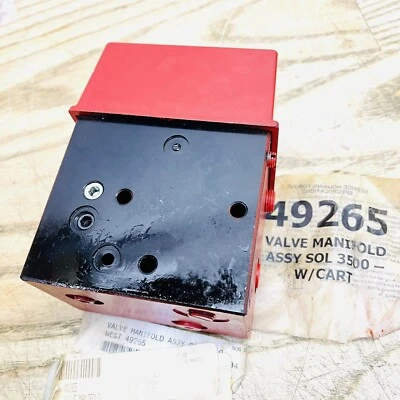 49265 VALVE MANIFOLD ASSY SOL 3500 - Image 1 of 4