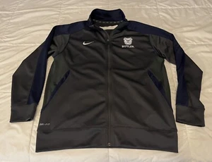 BUTLER University NIKE Track Jacket Men’s Large Custom Embroidered Logos L Nice! - Picture 1 of 9