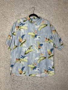 Tommy Bahama Shirt Mens Extra Large Silk Tropical Beach Cruise Vacation - Picture 1 of 9