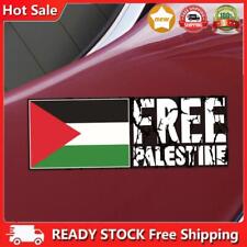 Useful Creative Car Sticker PVC Palestine Flag Anti-UV Decal for Truck Auto SUV